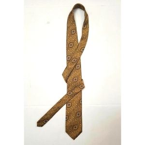 ROBERT TALBOTT BEST of CLASS Mens SILK Luxury NECK TIE Nordstrom, GOLD,Blue NOWT